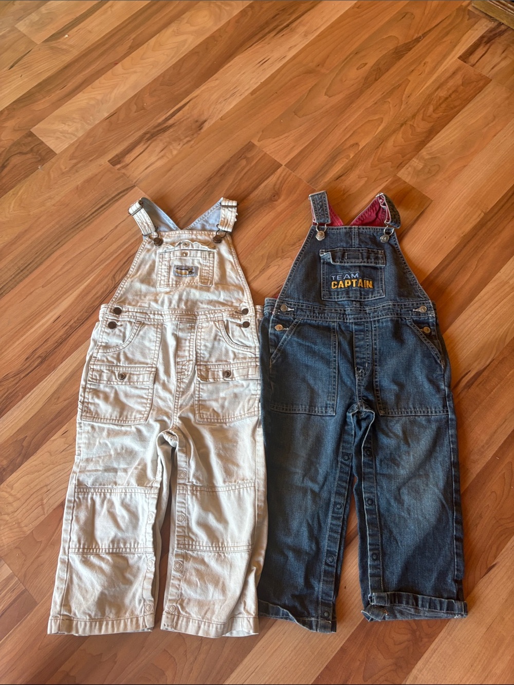 2 Pair GUC Gymboree 3T Overalls